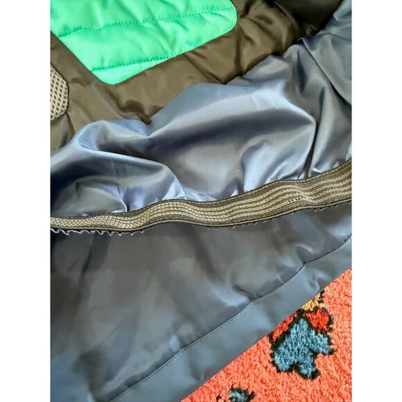 Obermeyer Boy's Axel M 10-12 ski Jacket Snow Board Winter Blue - Picture 6 of 8